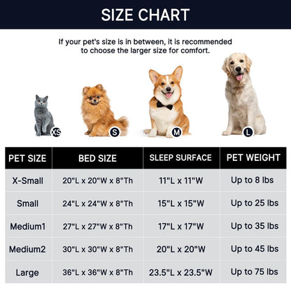 Calming Anti-Anxiety Donut Dog & Cat Bed, Warming Cozy Soft round Cushion, Fluffy Faux Fur Plush Cuddler for Small Medium Dogs and Cats